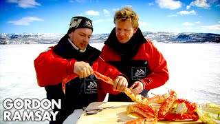 Gordon Ramsay Catches King Crab  Gordon Ramsay [upl. by Godard]