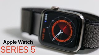 Apple Watch Series 5 Edition Titanium Review  Should You Upgrade [upl. by Torras]