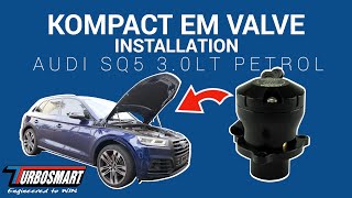 BOV INSTALL AUDI SQ5 30LT PETROL Dual Port BlowOff Valve PN TS02231079 [upl. by Ahsiema239]