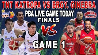 BRGY GINEBRA vs TNT  Game 1 Finals  PBA Live Full Game Today  2K24 [upl. by Hanima]