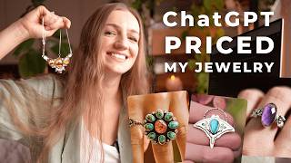 PRICING handmade jewelry with ChatGPT Are you under pricing How to price jewelry [upl. by Notyal]