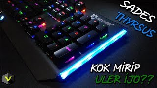 Keyboard Doppelganger brand sebelah   Sades Thyrsus Review [upl. by Vivica999]