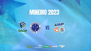 SADA CRUZEIRO X AZULIM GABARITO MONTE CARMELO  CAMPEONATO MINEIRO [upl. by Nebra]