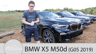 2019 BMW X5 M50d G05 Fahrbericht  Ausfahrt im M Performance Diesel  Autophorie [upl. by Winchell]