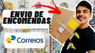 COMO EMBALAR SUAS ENCOMENDAS E ENVIAR VIA CORREIOS [upl. by Baiss]