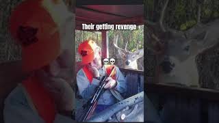 revenge if the deer youtubeshorts deerhunter [upl. by Daberath]