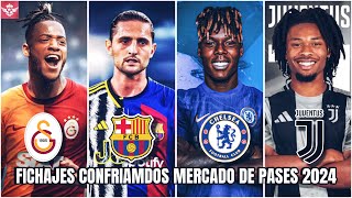 MERCADO de PASES Los Nuevos FICHAJES CONFIRMADOS Salidas Oficiales y los Ultimos rumores 202425 [upl. by Abey23]