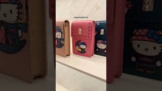 NEW Furla Hello Kitty collection Handbag pouch wallet backpack Hello Kitty Goes Hiking [upl. by Bev386]