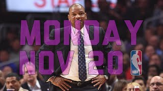 NBA Daily Show Nov 20  The Starters [upl. by Egin]