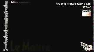 Red Comet amp Tail 25Ft Mk2 Stage Pyrotechnic Demo LeMaitre [upl. by Ziladnerb]