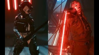 Cyberpunk 2077  V vs Sandayu Oda  Very Hard Katana [upl. by Dominus920]