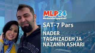 SAT7 Pars  Nader Taghizadeh ja Nazanin Ashari [upl. by Mcevoy]