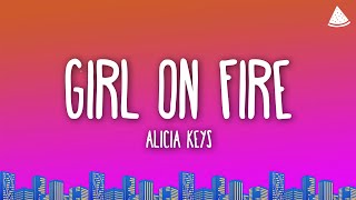 Alicia Keys  Girl on Fire Español  Lyrics [upl. by Byrom275]