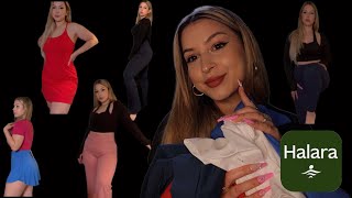 ASMR Clothing Tryon Haul 👗 HALARA in depth review 😍 worth the hype [upl. by Mason]