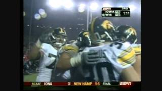 2005 Iowa at 19 Wisconsin Highlights [upl. by Roderica]