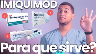 IMIQUIMOD PARA QUE SIRVE  3 COSAS [upl. by Ardnait]