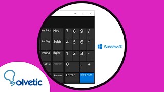 7️⃣ 1️⃣ TECLADO NUMÉRICO en pantalla Windows 10 [upl. by Melissa410]