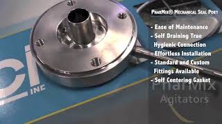 PharMix MSP Mechanical Seal Port  Industrial Agitator Seal  DCI Inc [upl. by Farro133]