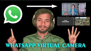 How to use Virtual Camera on Whatsapp Messenger  SplitCam  Windows or Game Direct to Whatsapp Call [upl. by Sigismund]