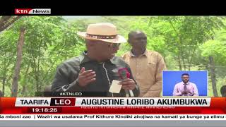 Gideon Moi atembelea familia ya Augustine Loribo aliyekuwa meneja wa CFD Tiaty [upl. by Odnesor]