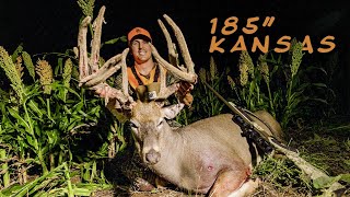 FULL VELVET GIANT First Time Hunting w a Muzzleloader in Kansas… [upl. by Valery]