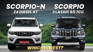 🔥Mahindra Scorpio N vs Mahindra Scorpio Classic 🔥 Mahindra Scorpio N [upl. by Elden685]