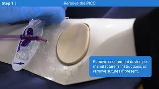 How to Remove PICC Line Step 1  Lisa A Gorski  Medbridge [upl. by Yelnik]