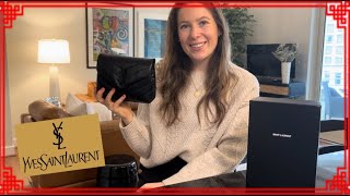 SAINT LAURENT Loulou Toy leather crossbody bag  YSL BEST HANDBAG [upl. by Fonz]