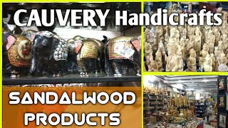 Cauvery handlooms  Sandalwood products  Bangalore  Karnataka [upl. by Elehcin997]