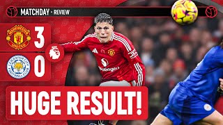 Ruud Remains UNDEFEATED Manchester United vs Leicester City LIVE Match Review  Premier League [upl. by Iolande]