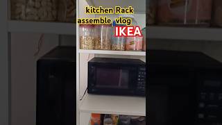 IKEA kitchen Rack assembly vlog ikeashopping assembly homedecor interiordesign ikeahyderabad [upl. by Janaye]