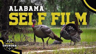 UNREAL Self Film ALABAMA TURKEY  Spring Thunder 2023 [upl. by Suirauqram]