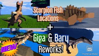 Scorpion Fish Locations  Giga amp Bary Reworks  Jurassic Blocky [upl. by Sam]