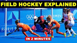 How to Play Field Hockey for Beginners  All Rules Explained [upl. by Aimat]