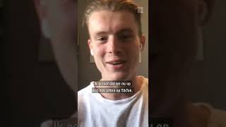 Lucas gaat VIRAL met ENGELSE GUUS MEEUWIS  shorts [upl. by Arahd]