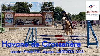 Lamotte 2023 Finale et remise des prix poney 3C équipe CSO Léonie et Havane [upl. by Freida]