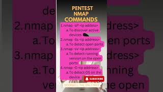 Pentest tool NMAP part 1 pentest pentester pentesting cyberthreats shorts [upl. by Anillek283]