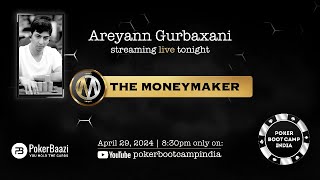 Watch Areyan quotKrieshAAquot shake up the tables at the Poker Baazis The Money Maker 1CR GTD [upl. by Reinaldo]