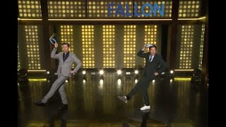 Jimmy Fallon and Andrew Rannells are saying quotGood riddancequot to 2020 with an epic musical The pair p [upl. by Merdith]