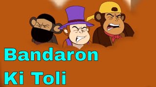 Bandaron Ki Toli  Chimpoo Simpoo  Detective Funny Action Comedy Cartoon  Zee Kids [upl. by Tegirb815]