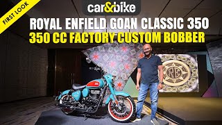 Royal Enfield Goan Classic 350 First Look  Walkaround  Colour Options [upl. by Ima]