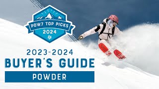 Best Powder Skis of 20232024  Powder7 Buyers Guide [upl. by Dlonra]