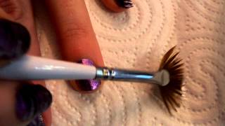 Tutorial uñas Nail art Nº60 Líneas pincel abanico [upl. by Guthrie]