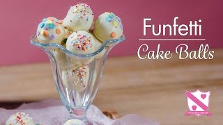 Funfetti Cake Balls  In The Kitchen With Kate [upl. by Enilekaj]