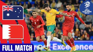 Full Match  AFC Asian Qualifiers™️ Road To 26  Group C  Australia vs Bahrain [upl. by Carine]