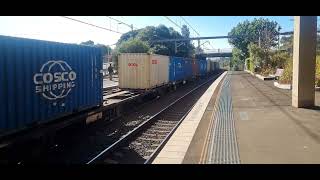 8161 66 27 going thru Kogarah Station in July 2023 [upl. by Basil]