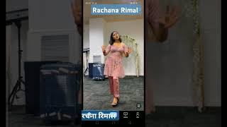 Rachana Rimal Song rachanarimal youtubeshorts fyp nepali foryou subscribe [upl. by Oreves]