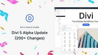 Divi 5 Public Alpha Progress Update 200 Changes [upl. by Soluk613]