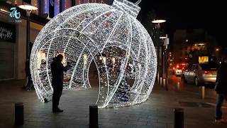 Perpignan centre ville hiver 2018  el centro de Perpiñán [upl. by Lucky]