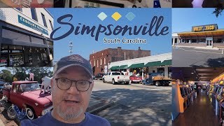 Simpsonville SC  Yummy Food Arcade Museum Antiques Unique Shops amp bonus footage  82023 [upl. by Andee]